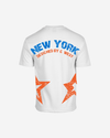 G West Oversized New York Arch Logo With Star Tee