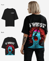G West Oversized Premium Erupt Brain T-Shirt - WOMEN