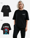 G West Oversized Premium Erupt Brain T-Shirt - WOMEN