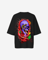 G West Oversized Premium Snake Skull T-Shirt - WOMEN