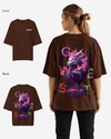 G West Oversized Purple Dragon Tee - Women