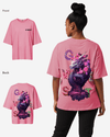 G West Oversized Purple Dragon Tee - Women