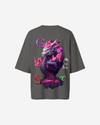 G West Oversized Purple Dragon Tee - Women