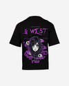 G West Oversized Purple Eye Tee