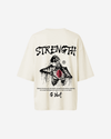 G West Oversized Ripping Skeleton Tee - WOMEN