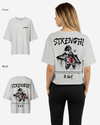 G West Oversized Ripping Skeleton Tee - WOMEN