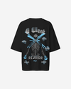 G West Oversized Skull Tee -WOMEN