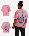 G West Oversized Skull Tee -WOMEN