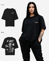 G West Oversized Smoke Skeleton Tee - Women