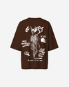 G West Oversized Smoke Skeleton Tee - Women