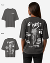 G West Oversized Smoke Skeleton Tee - Women