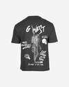 G West Oversized Smoke Skeleton Tee