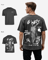 G West Oversized Smoke Skeleton Tee