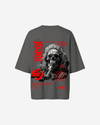 G West Oversized Smoke Skull Tee - Women