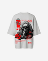 G West Oversized Smoke Skull Tee - Women