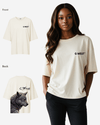 G West Oversized Wolf T Shirt -WOMEN