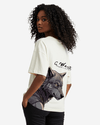 G West Oversized Wolf T Shirt -WOMEN