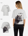 G West Oversized Wolf T Shirt -WOMEN