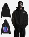 G West Purple Reaper Heavy Premium Oversize Hoodie
