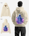 G West Purple Reaper Heavy Premium Oversize Hoodie