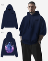 G West Purple Reaper Heavy Premium Oversize Hoodie