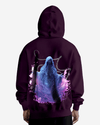 G West Purple Reaper Heavy Premium Oversize Hoodie