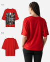 G West Reflection Oversized Tee - WOMEN