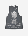 G WEST RHINESTONE SILENCE MENS TANKS