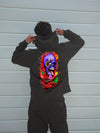 G West Rose Skull Heavy Premium Hoodie