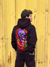 G West Rose Skull Heavy Premium Hoodie