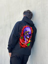 G West Rose Skull Heavy Premium Hoodie