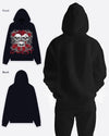 G West Roses And Bones Oversize Hoodie