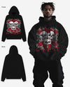 G West Roses And Bones Oversize Hoodie