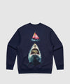 G West Shark Bait Heavy Premium Crewneck