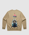G West Shark Bait Heavy Premium Crewneck
