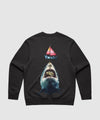 G West Shark Bait Heavy Premium Crewneck