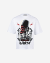 G-WEST SKULL AND WINGED VISION OVERSIZED TEE