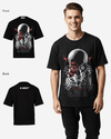 G-WEST SKULL AND WINGED VISION OVERSIZED TEE
