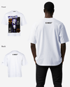 G West skull n shadows Oversized Tee