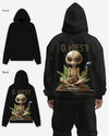 G West Smoking Alien Oversize Hoodie