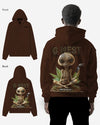 G West Smoking Alien Oversize Hoodie