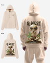 G West Smoking Alien Oversize Hoodie