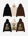 G West Smoking Alien Oversize Hoodie