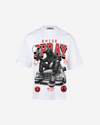 G WEST SPRAY OVERSIZED TEE