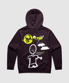 G West Stick Figure Heavy Premium Hoodie