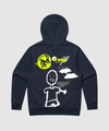 G West Stick Figure Heavy Premium Hoodie