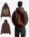 G WEST TIGER DRAGON OVERSIZE HOODIE