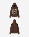 G WEST TIGER DRAGON OVERSIZE HOODIE