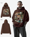 G WEST TIGER DRAGON OVERSIZE HOODIE
