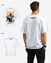 G-WEST UNSEEN BATTLE OVERSIZED TEE